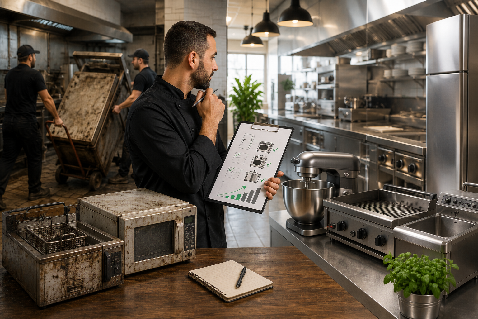 معدات مطاعم مستعملة